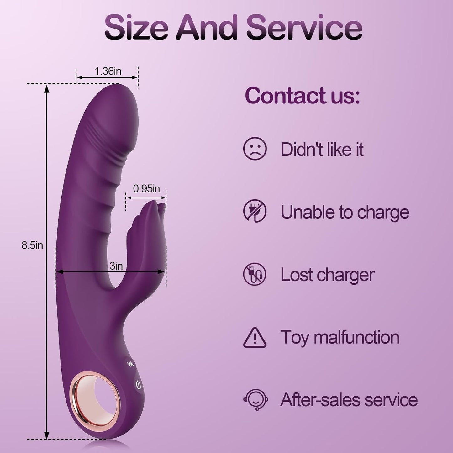 Neigh – Stoßender G-Punkt-Vibrator-Rabbit-Dildo