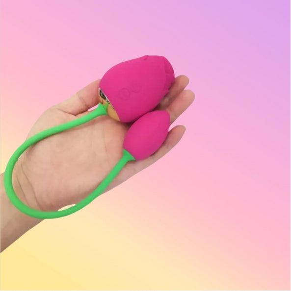 FairyRose | Superleiser Rosen-Saugvibrator mit Ei