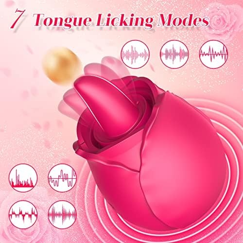 DarlingRose - Lecken & Saugen Rose Vibrator Klitoris Nippel Vakuumpumpe