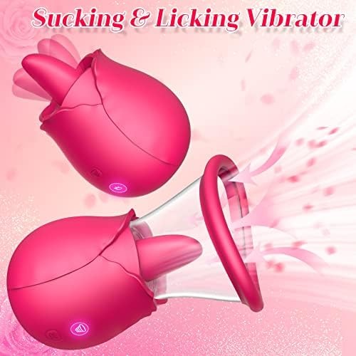 DarlingRose - Lecken & Saugen Rose Vibrator Klitoris Nippel Vakuumpumpe