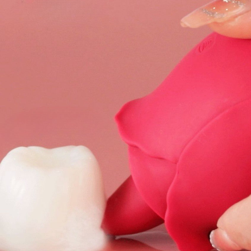 DarlingRose - Lecken & Saugen Rose Vibrator Klitoris Nippel Vakuumpumpe