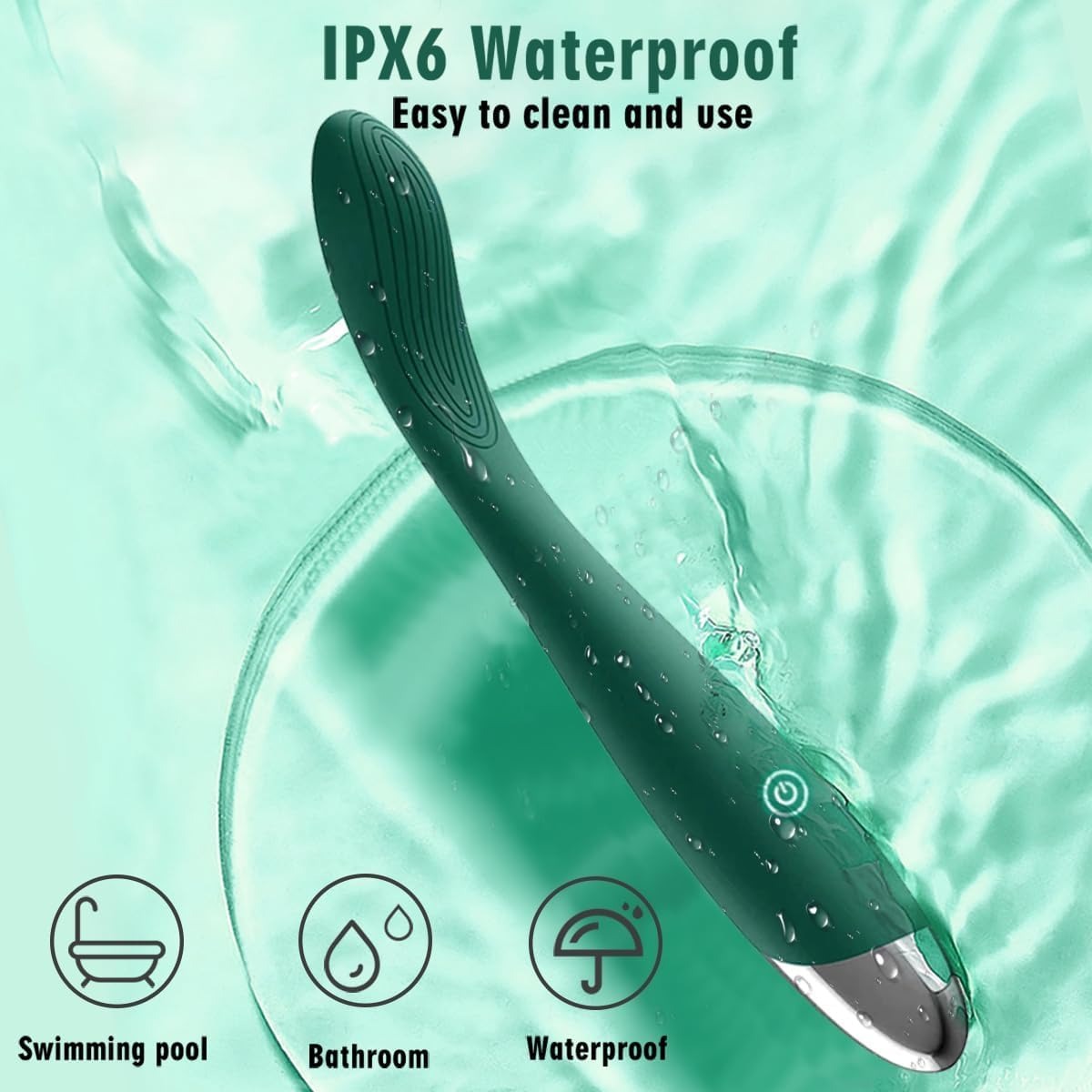 SpoonMe Klitoris-G-Punkt-Vibrator Nippel-Fingerstimulator