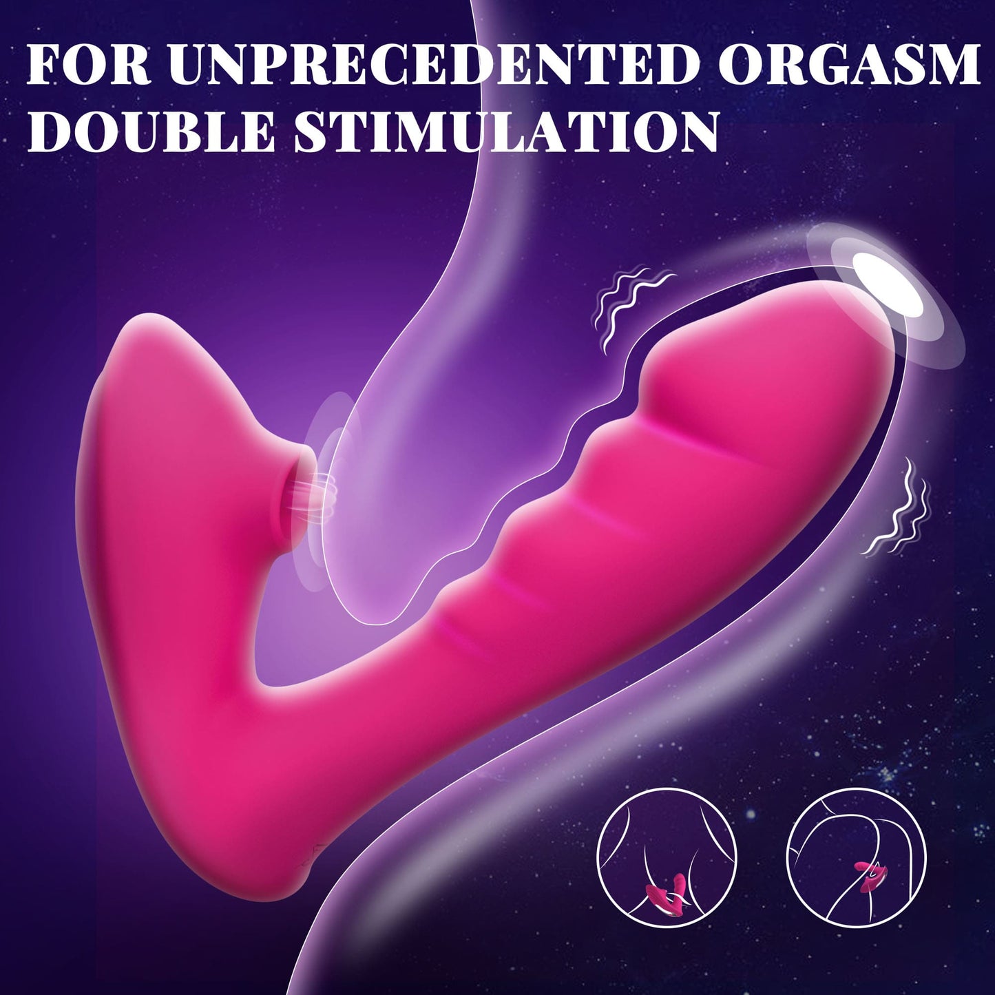 Scoop | Tragbarer Saugvibrator mit 10 Saugmodi zur G-Punkt-Stimulation