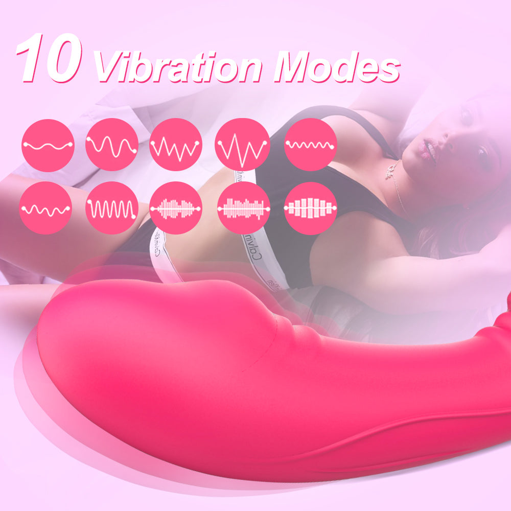 Puls | Saug- und Vibrations-Biegsamer tragbarer Klitoris-G-Punkt-Vibrator