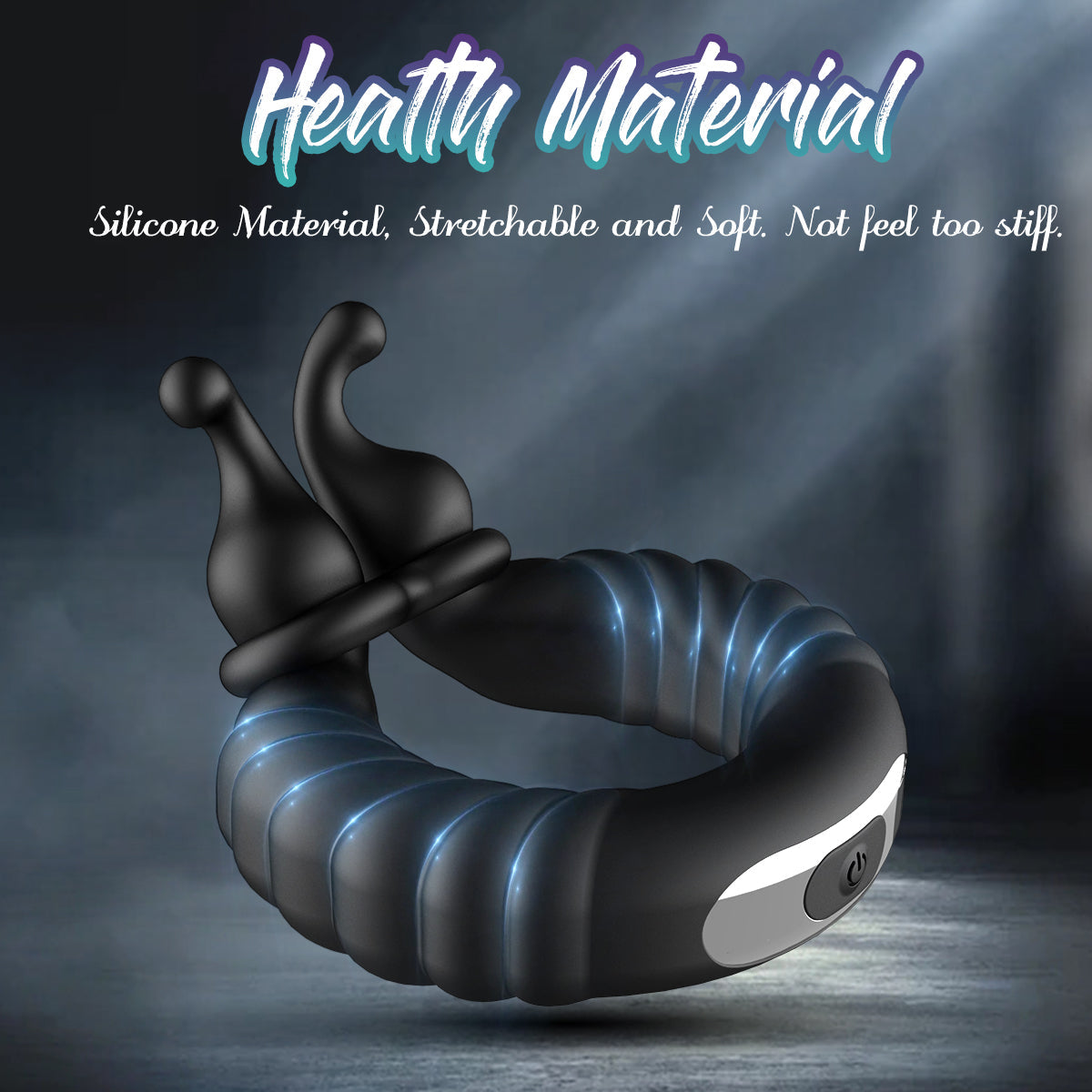KinkyKangaroo | 2 Motoren Perineum Penisring mit Vibration