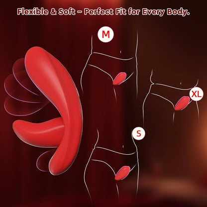 Twinkle - Zungen-Oral-Höschen-Vibrator Klitoris-Vaginal-Stimulator 