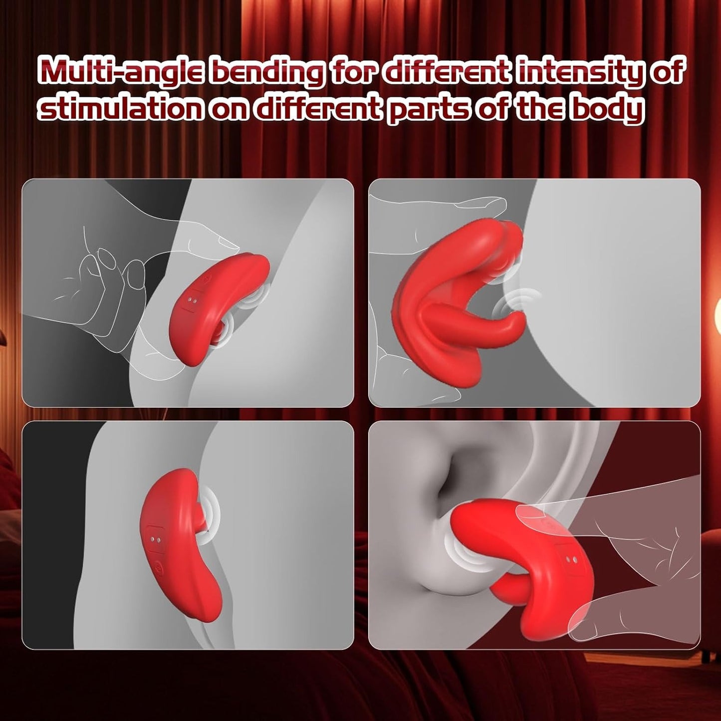 Twinkle - Zungen-Oral-Höschen-Vibrator Klitoris-Vaginal-Stimulator 