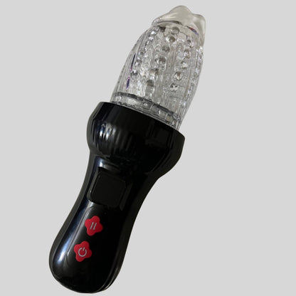 Fling | Male Rose Pro Verbesserter 2-in-1-Masturbator für Männer mit Stoß- und Rotationsfunktion