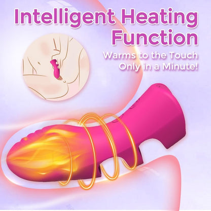 Finger-Sexspielzeug &amp; Heizung Klitoris-G-Punkt-Nippel-Schmetterlingsvibratoren für Frauen oder Paare