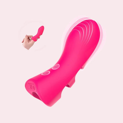Finger-Sexspielzeug &amp; Heizung Klitoris-G-Punkt-Nippel-Schmetterlingsvibratoren für Frauen oder Paare