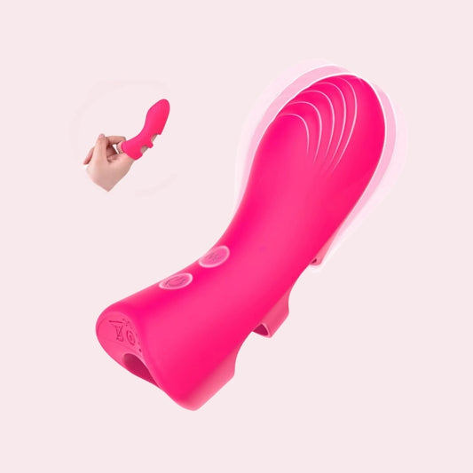Finger-Sexspielzeug &amp; Heizung Klitoris-G-Punkt-Nippel-Schmetterlingsvibratoren für Frauen oder Paare