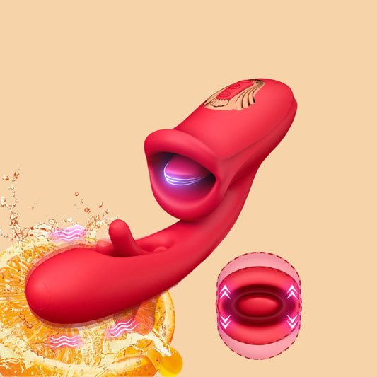 Amara - G-Punkt-Flattervibrator mit Zunge