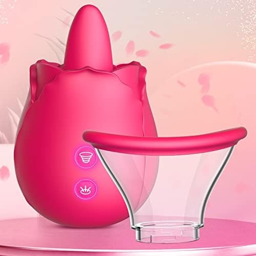 DarlingRose - Lecken &amp; Saugen Rose Vibrator Klitoris Nippel Vakuumpumpe 