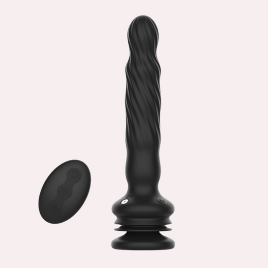 Obsidian - Zappelnder, rotierender Prostata-Massager, Anal-Buttplug