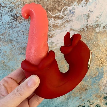 OctoLick Zungenstoßvibratoren für weibliche Paarspiele