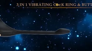 Zoppy | 3-in-1 Prostata-Massagegerät Butt Plug mit Doppelring