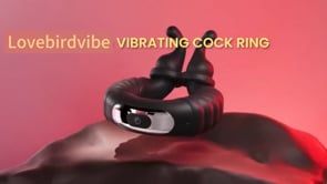 KinkyKangaroo | 2 Motoren Perineum Penisring mit Vibration 