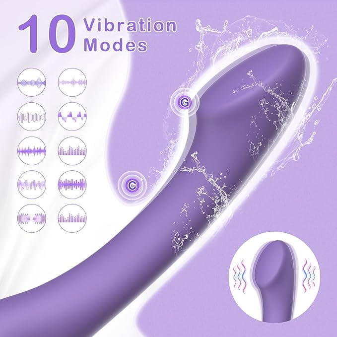 PureKiss Klitoris-G-Punkt-Analvibrator-Dildo, Sexspielzeug für Erwachsene für Frauen und Paare