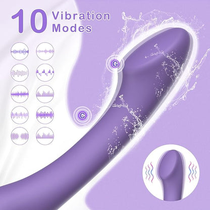 PureKiss Klitoris-G-Punkt-Analvibrator-Dildo, Sexspielzeug für Erwachsene für Frauen und Paare