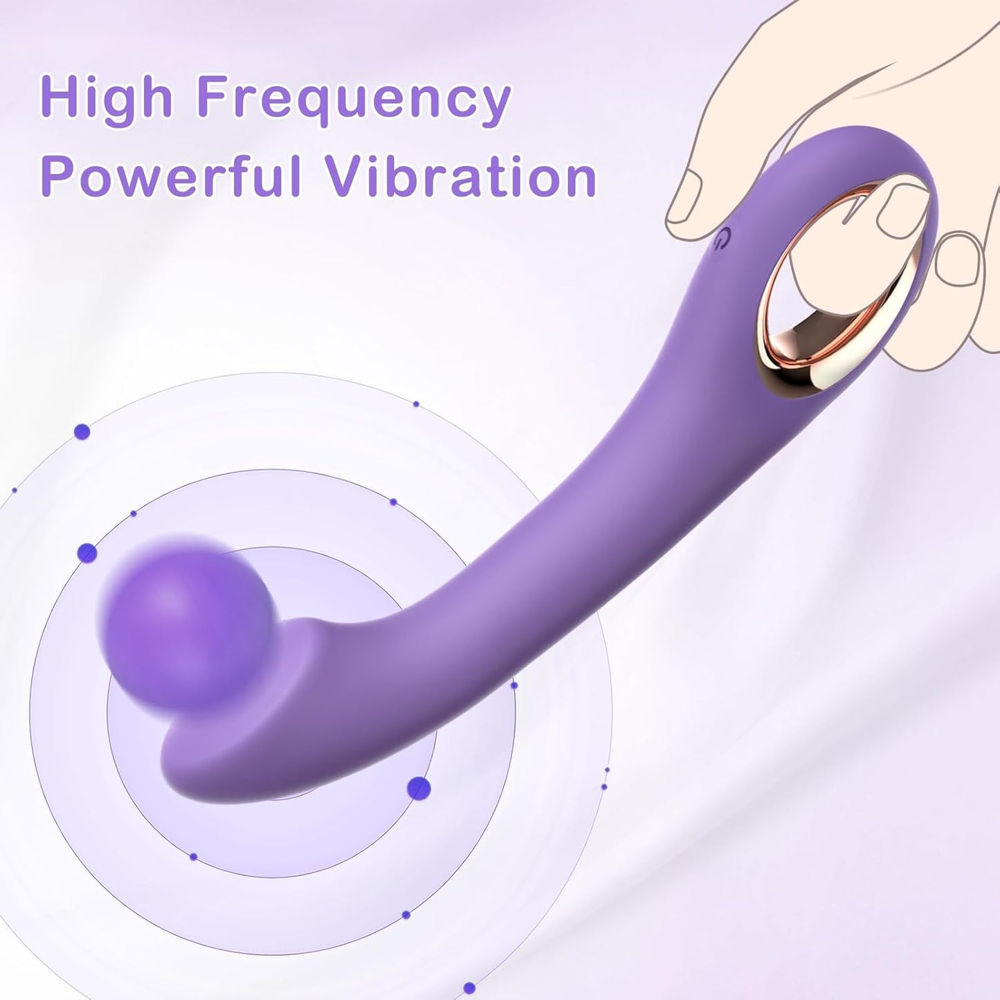 PureKiss Klitoris-G-Punkt-Analvibrator-Dildo, Sexspielzeug für Erwachsene für Frauen und Paare
