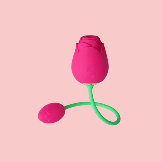 FairyRose | Superleiser Rosen-Saugvibrator mit Ei 