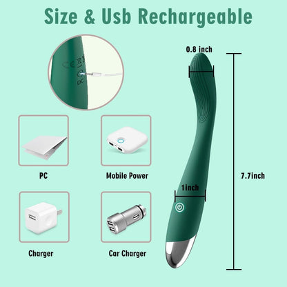 SpoonMe Klitoris-G-Punkt-Vibrator Nippel-Fingerstimulator