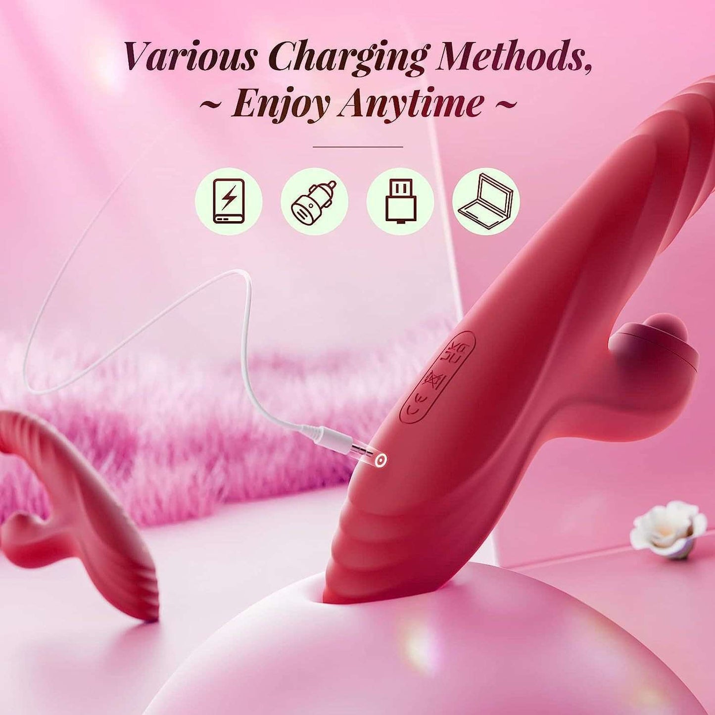 Warrior – Stoßender Vibrator-Dildo für Frauen und Paare 