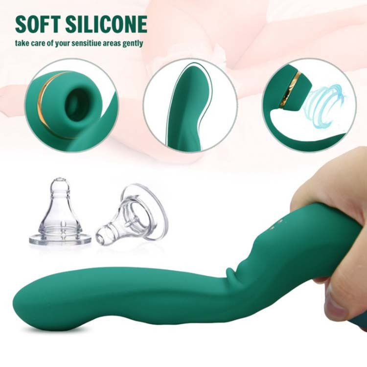 JuicyFig – 3-in-1-G-Punkt-Stimulator mit Klitoris-Saugfunktion und Vibration