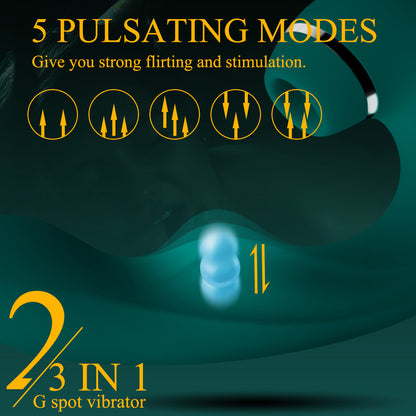 JuicyFig – 3-in-1-G-Punkt-Stimulator mit Klitoris-Saugfunktion und Vibration