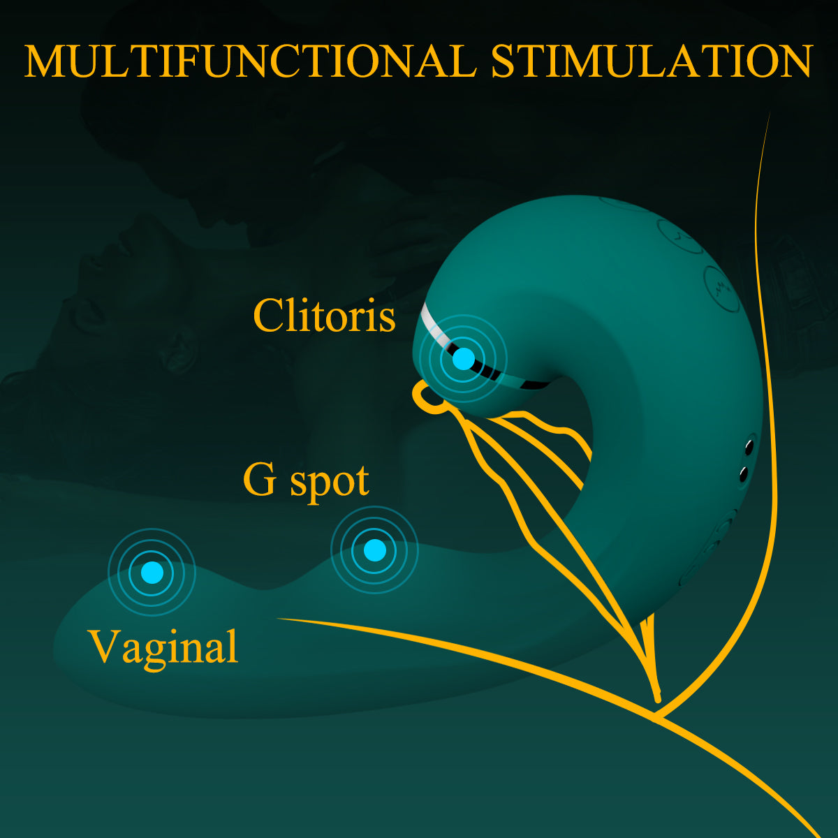 JuicyFig – 3-in-1-G-Punkt-Stimulator mit Klitoris-Saugfunktion und Vibration