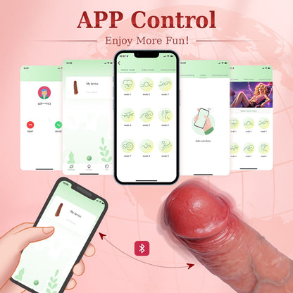 Cheeky | Penishülle Penisvibrator - 4IN1 Realistischer Penis-Extender zur Vergrößerung und Verlängerung