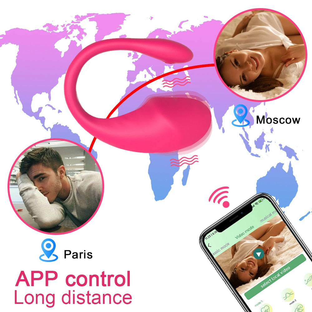TipTwirl – Bluetooth-G-Punkt-Ei-Vibrator