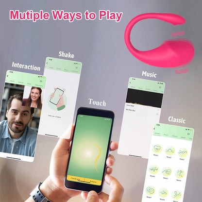 TipTwirl – Bluetooth-G-Punkt-Ei-Vibrator