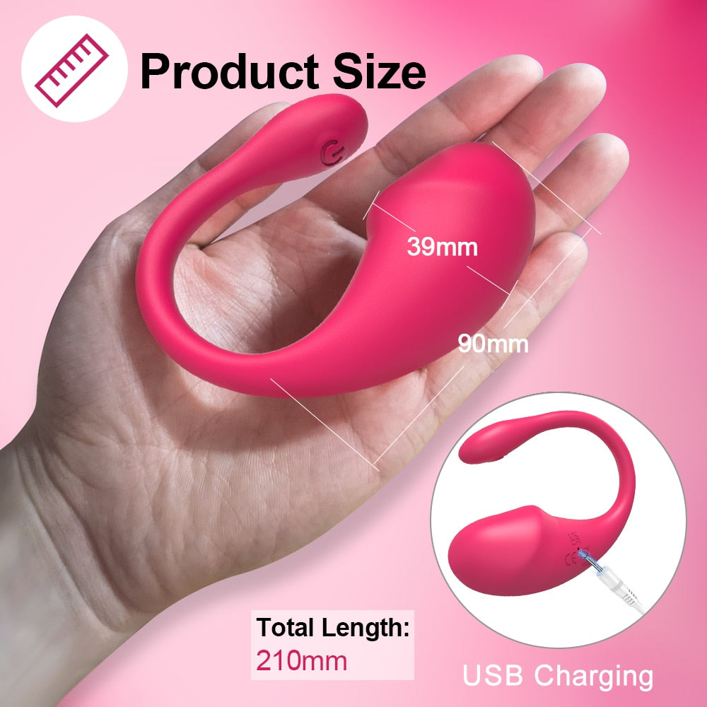 TipTwirl – Bluetooth-G-Punkt-Ei-Vibrator